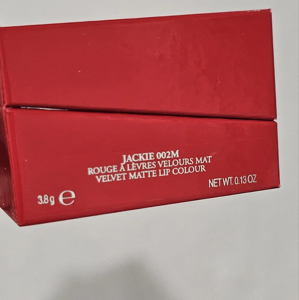 New Christian Louboutin Jackie 002M Rogue Velvet Lip Color